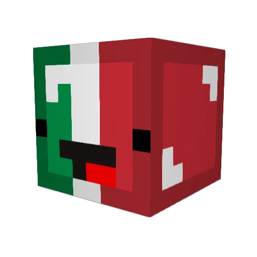 EclipseGhost Minecraft avatar head, 3D render