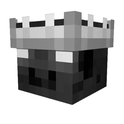 EclipseMCplays Minecraft avatar head, 3D render