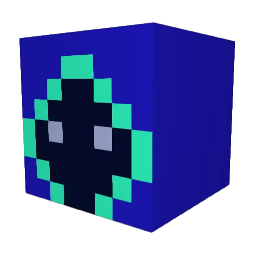 EclipseParadise Minecraft avatar head, 3D render