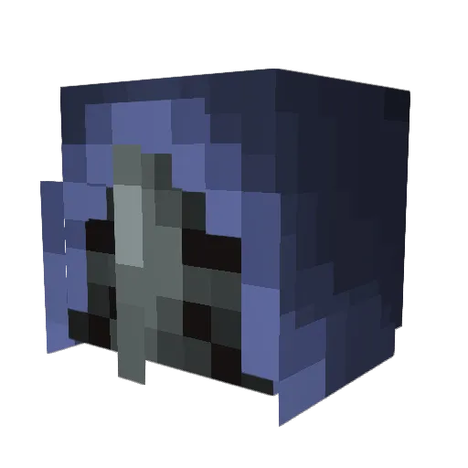 EclipseRain Minecraft avatar head, 3D render