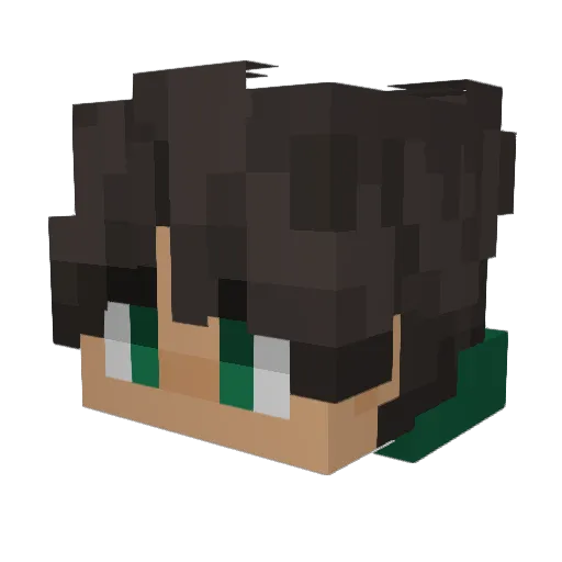 Eclipse_Warri0r Minecraft avatar head, 3D render