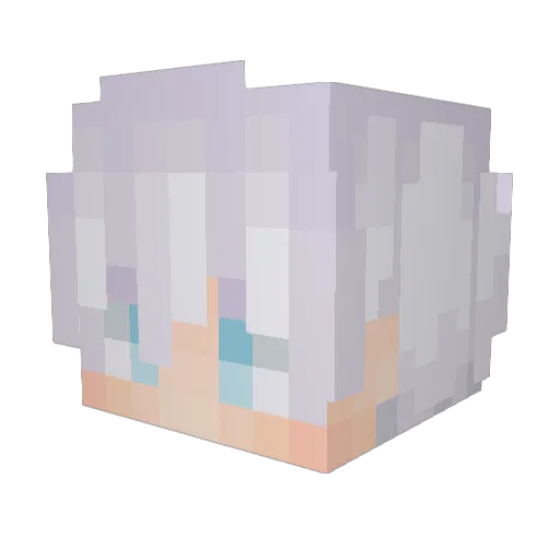Eclipseosc Minecraft avatar head, 3D render