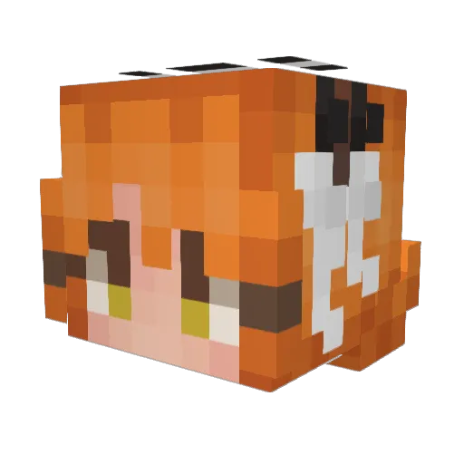 Eclipsis0 Minecraft avatar head, 3D render