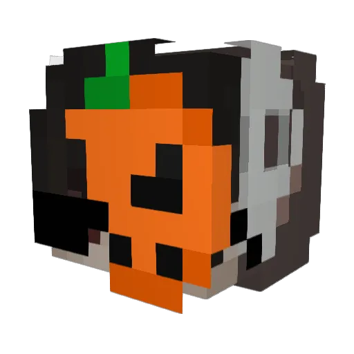 Eclipz0 Minecraft avatar head, 3D render