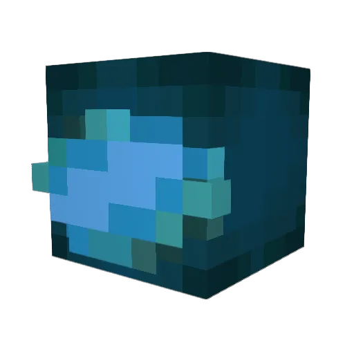 EclipzCMx Minecraft avatar head, 3D render