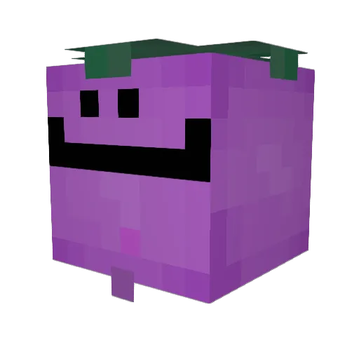 Eclypsium Minecraft avatar head, 3D render