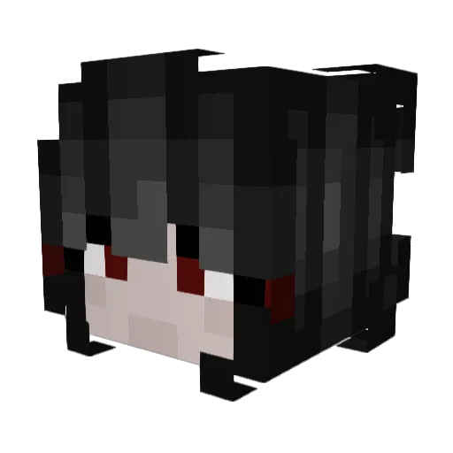 EcoNichey Minecraft avatar head, 3D render