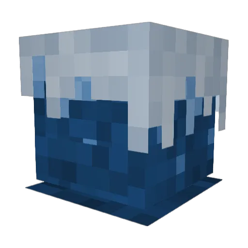 Eco_Galaxy Minecraft avatar head, 3D render