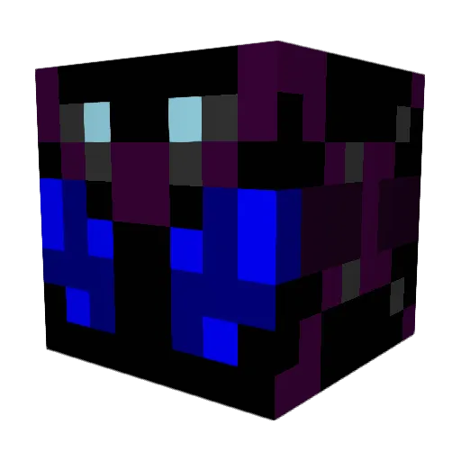 Ecore Minecraft avatar head, 3D render
