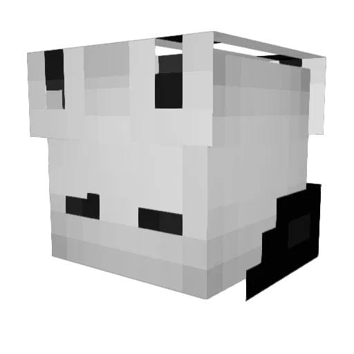 EcstaZy26 Minecraft avatar head, 3D render