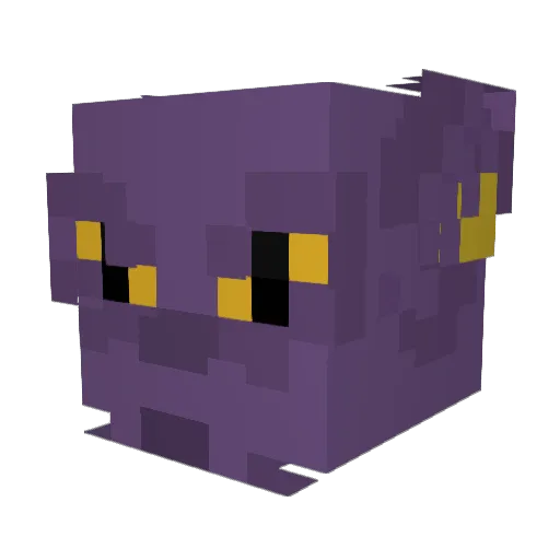 Ecto16 Minecraft avatar head, 3D render