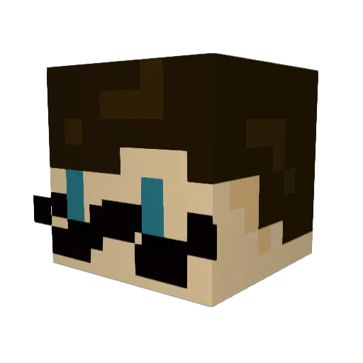 EctoBiologo99 Minecraft avatar head, 3D render