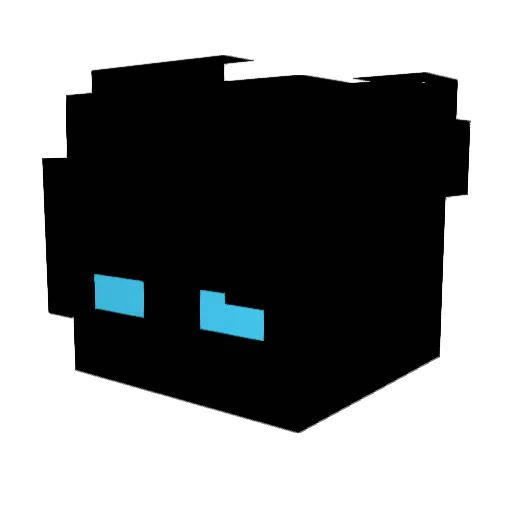 Ecyl Minecraft avatar head, 3D render
