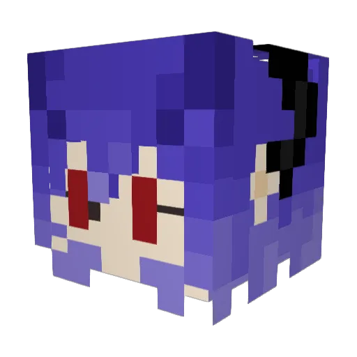 Edboy507 Minecraft avatar head, 3D render