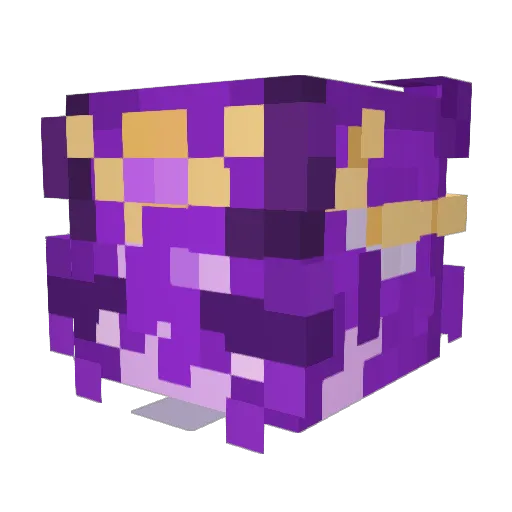 EdcXp Minecraft avatar head, 3D render