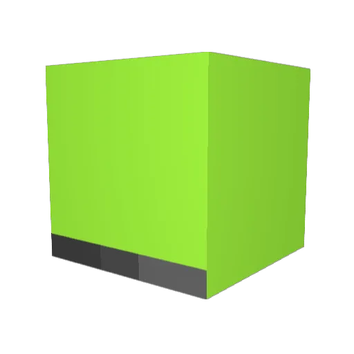 Eddi545 Minecraft avatar head, 3D render