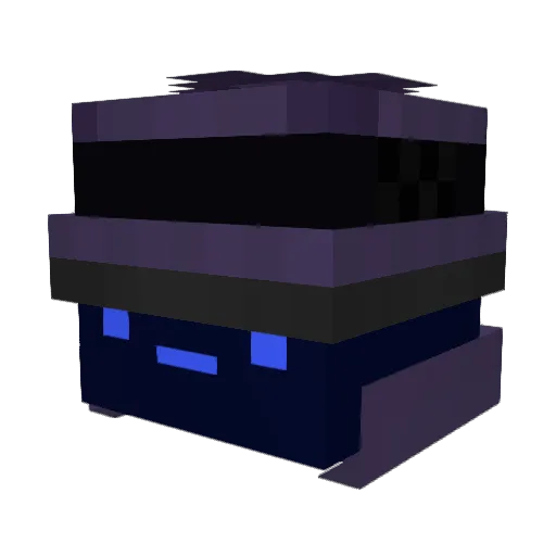 Eddi72 Minecraft avatar head, 3D render