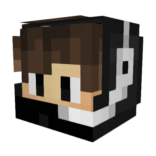 Eddie120582 Minecraft avatar head, 3D render