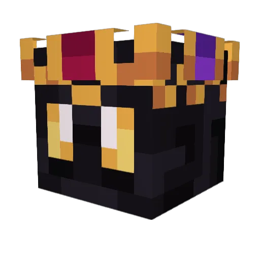 Eddie Minecraft avatar head, 3D render