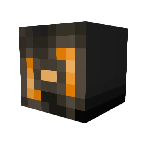 EddieGames1 Minecraft avatar head, 3D render