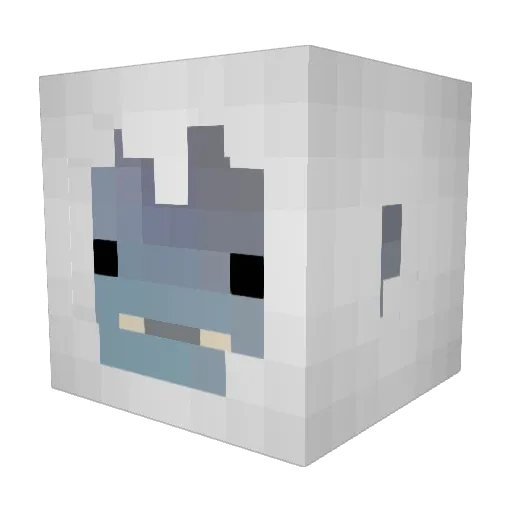 Eddiot03 Minecraft avatar head, 3D render