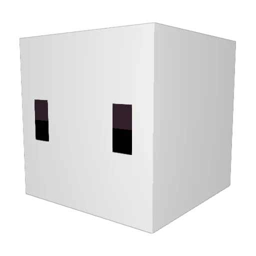Eddyjack Minecraft avatar head, 3D render
