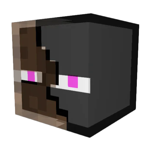 Ededdie1 Minecraft avatar head, 3D render