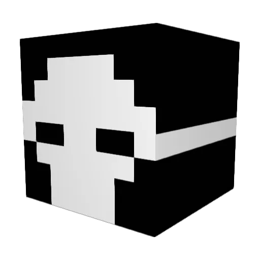 EdenHO25 Minecraft avatar head, 3D render