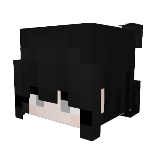 Edenyeh Minecraft avatar head, 3D render