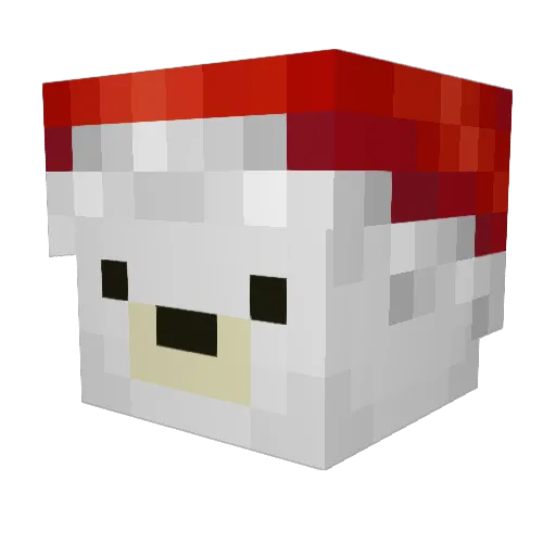 EdgarsJurte69 Minecraft avatar head, 3D render
