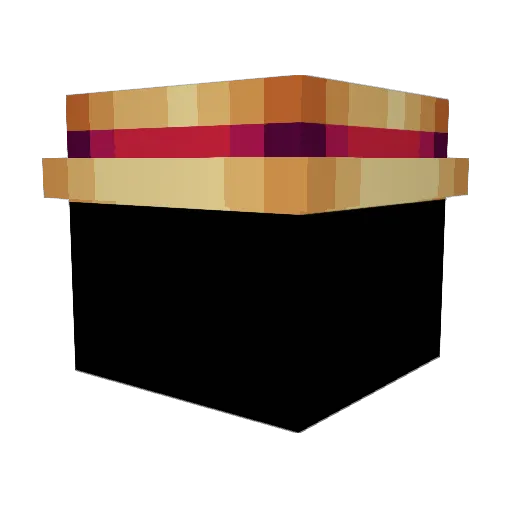 Edge1ess Minecraft avatar head, 3D render