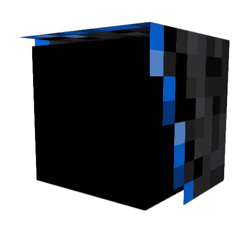 Edgeless24 Minecraft avatar head, 3D render