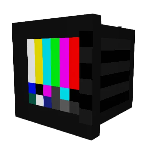 EdgionTG Minecraft avatar head, 3D render