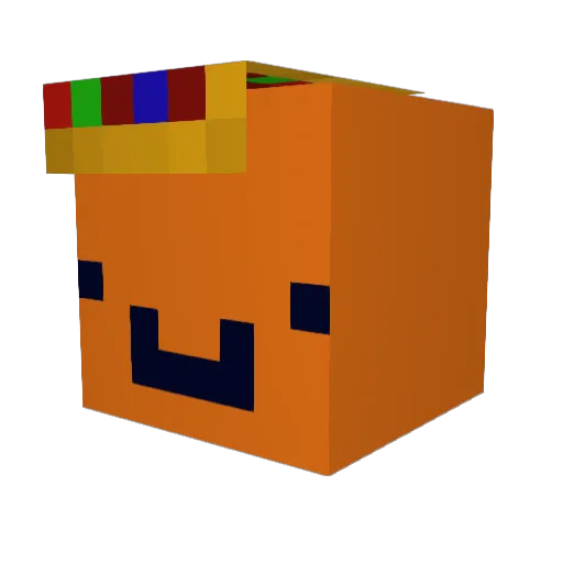 EdgyDirtMacFlirt Minecraft avatar head, 3D render
