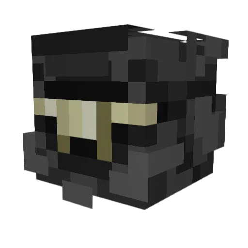 Edi_potato Minecraft avatar head, 3D render