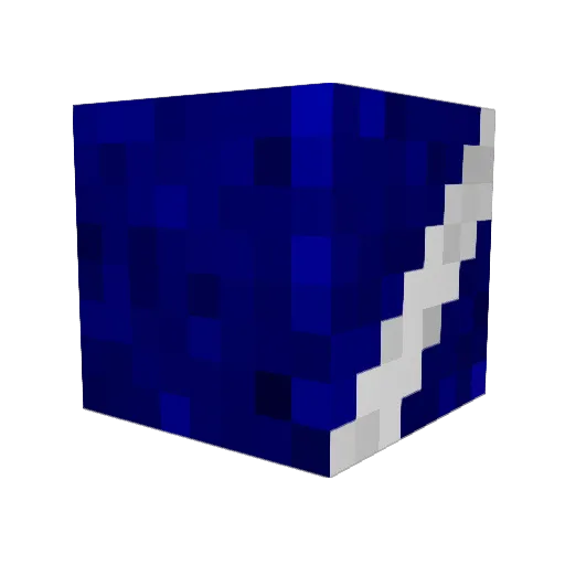 Edinburgh_ Minecraft avatar head, 3D render
