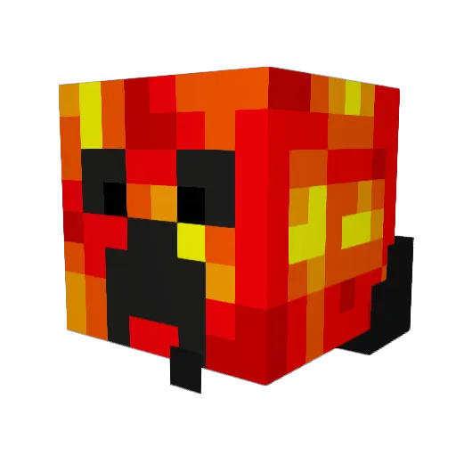 Edison08 Minecraft avatar head, 3D render