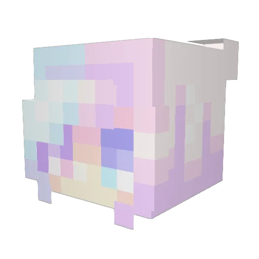 Edisonka1 Minecraft avatar head, 3D render