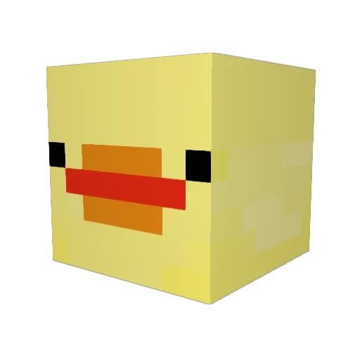 Edlyne2010 Minecraft avatar head, 3D render