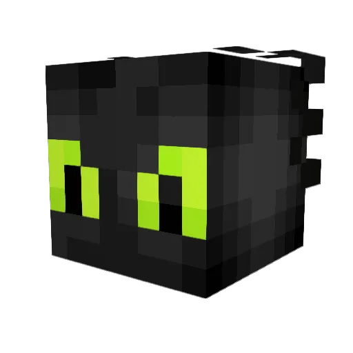 Edmmechanic Minecraft avatar head, 3D render