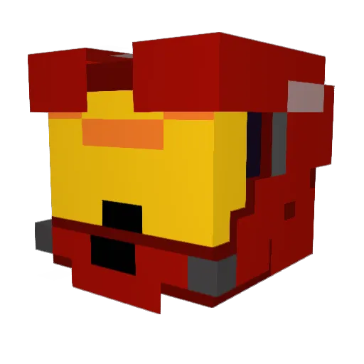 Edogg25 Minecraft avatar head, 3D render