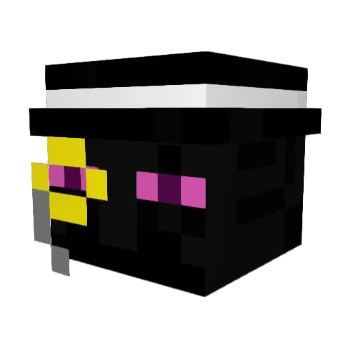 Edogmad Minecraft avatar head, 3D render