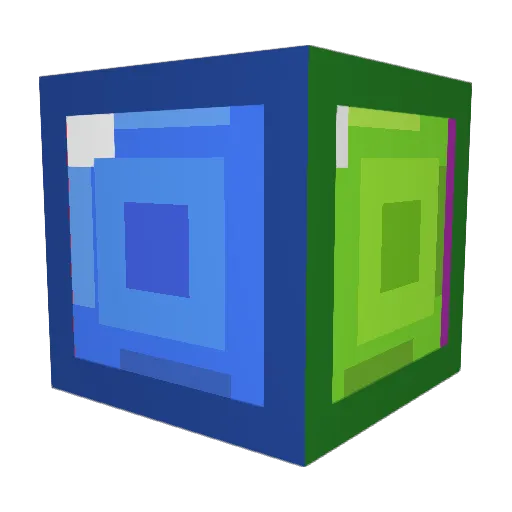 Edu657 Minecraft avatar head, 3D render