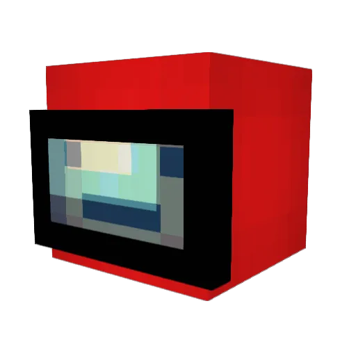 Eduard_001 Minecraft avatar head, 3D render