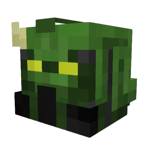 Eduardey123 Minecraft avatar head, 3D render
