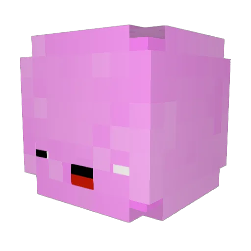 EduarditoX3 Minecraft avatar head, 3D render