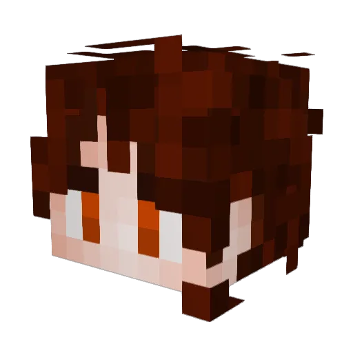 Eduardo1811 Minecraft avatar head, 3D render