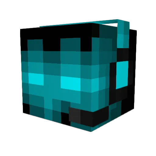 EduardoAC01 Minecraft avatar head, 3D render