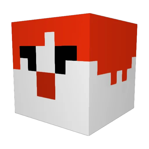 EduuElRaton Minecraft avatar head, 3D render