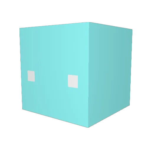 EdvardBr Minecraft avatar head, 3D render